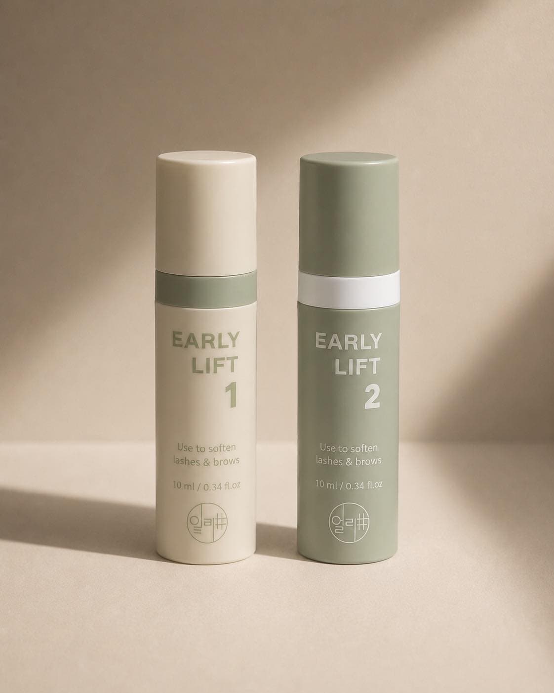 Early Lift System products used in Korean Lash Lift Training
