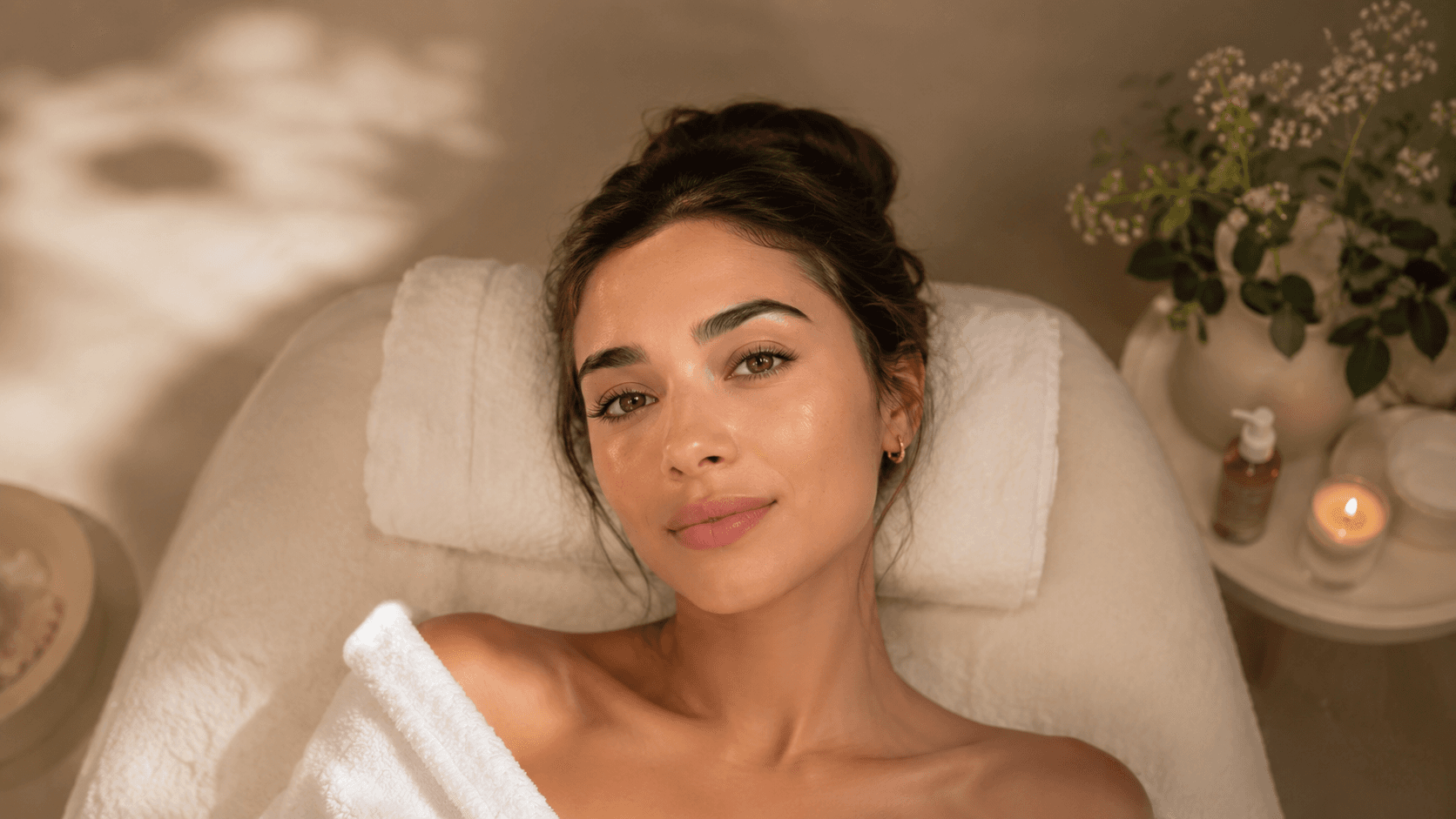 Soft beauty texture background for the services page header